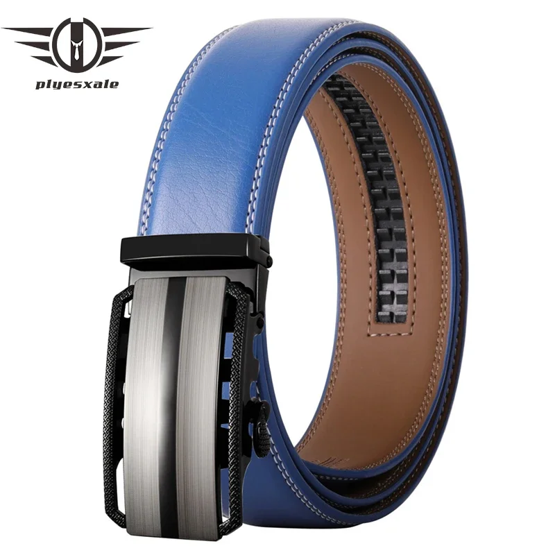 Plyesxale Black White Gray Brown Blue Men Leather Belt Luxury Brand Automatic Buckle Dress Waist Belt For Big And Tall Men B664
Plyesxale Black White Gray Brown Blue Men Leather Belt Luxury Brand Automatic Buckle Dress Waist Belt For Big And Tall Men B664