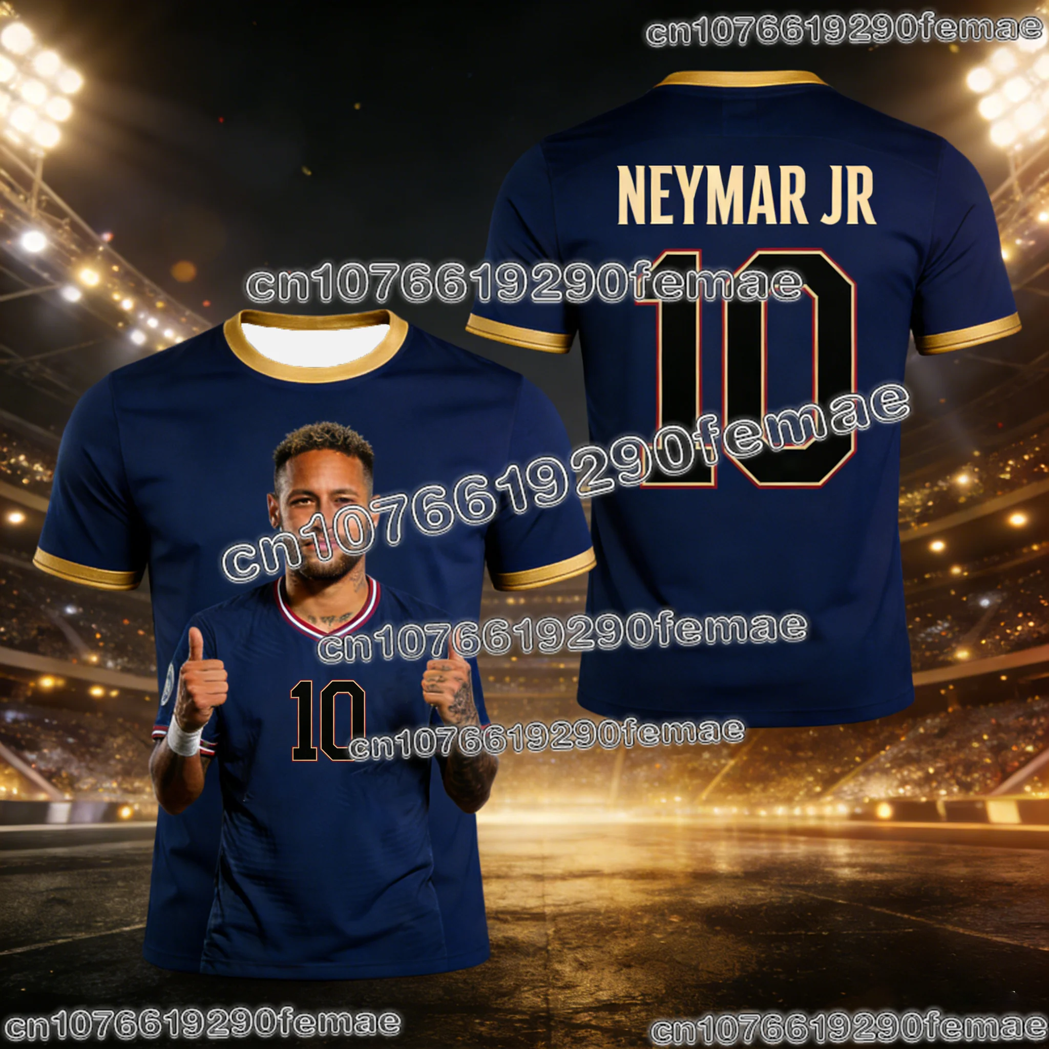 2026 Новая легкая футбольная майка Neymar с коротким рукавом, специальное издание для тренировок и повседневной одежды для мужчин, женщин и детей
2026 Новая легкая футбольная майка Neymar с коротким рукавом, специальное издание для тренировок и повседневной одежды для мужчин, женщин и детей