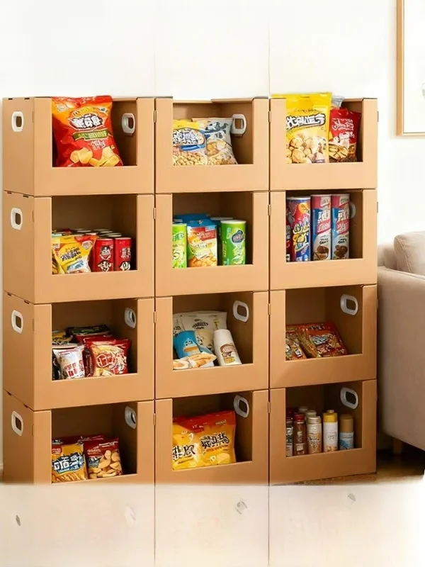 Large Capacity Corrugated Paper Storage Box Office Organizer Toy Snack Home Use Foldable Transport Box Simple Style Pure Color
Large Capacity Corrugated Paper Storage Box Office Organizer Toy Snack Home Use Foldable Transport Box Simple Style Pure Color