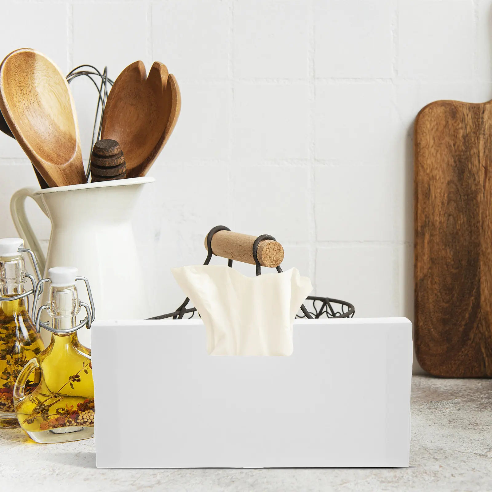 1Set Garbage Bag Dispenser Kitchen Storage Box No Drill Easy Setup Organize Bags Gloves Garbage Bag Storage Container
1Set Garbage Bag Dispenser Kitchen Storage Box No Drill Easy Setup Organize Bags Gloves Garbage Bag Storage Container