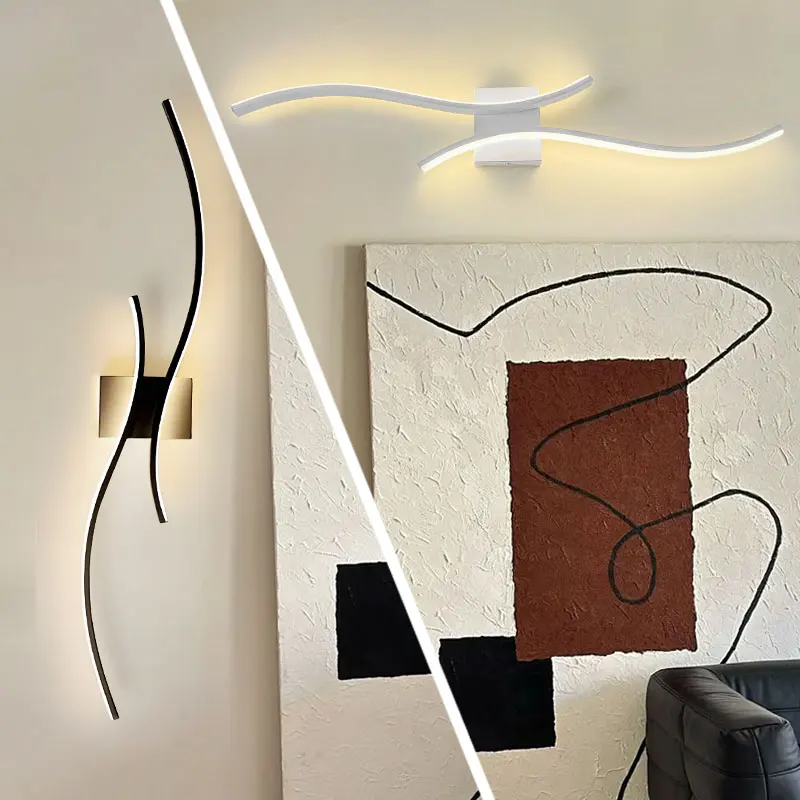 Минималистичные светодиодные настенные светильники, настенные бра для прикроватной тумбочки, спальни, алюминиевые проволочные внутренние светодиодные настенные светильники для коридора, дома, AC85-265V
Минималистичные светодиодные настенные светильники, настенные бра для прикроватной тумбочки, спальни, алюминиевые проволочные внутренние светодиодные настенные светильники для коридора, дома, AC85-265V