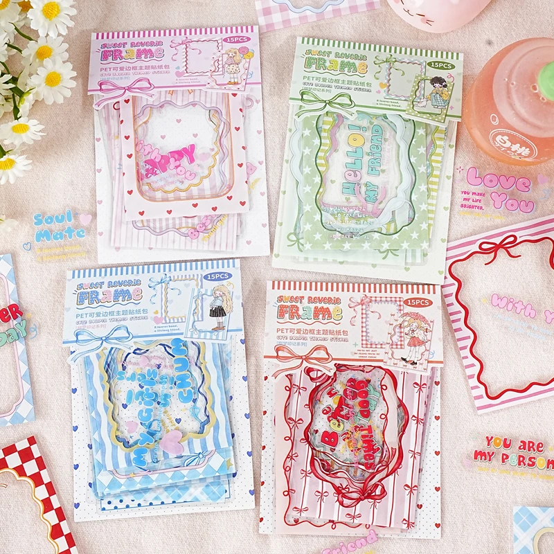 15/60 Sheets Japanese Kawaii Girl Stickers Pack DIY Aesthetic Decorative for Scrapbooking Mobile Phone Case Tablet Stationery
15/60 Sheets Japanese Kawaii Girl Stickers Pack DIY Aesthetic Decorative for Scrapbooking Mobile Phone Case Tablet Stationery