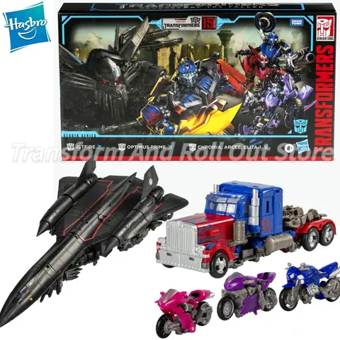 In Stock Transformers Studio Series Jetfire Optimus Prime Chromia Arcee Elita-1 Action Figure Model Toy Collection Hobby Gift