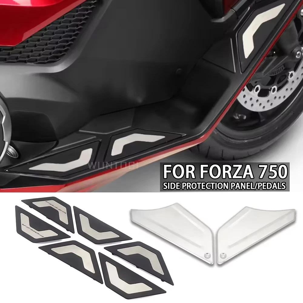 For Forza 750 Accessories Motorcycle Guard Plate For Forza 750 Front Foot Pad Side Protection Panel Cover Body Protection Plate