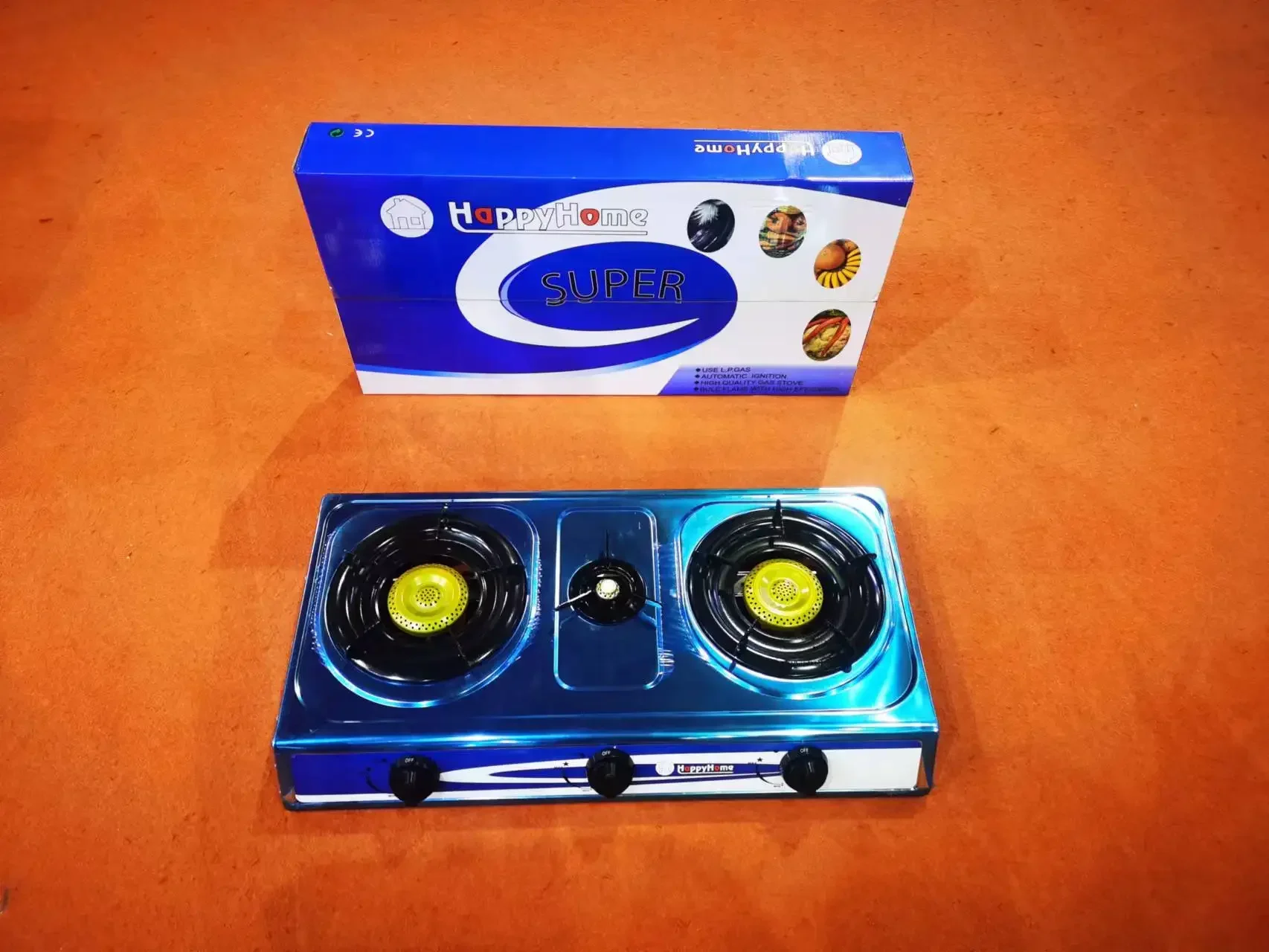 Furniture For YIUAN China advanced technology low price cooker table top cooktop stainless steel 3 burner gas stove
Furniture For YIUAN China advanced technology low price cooker table top cooktop stainless steel 3 burner gas stove