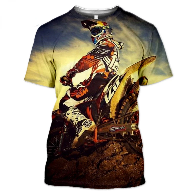 Summer Men Cool 3d Printed Motocross Racing Fashion Top Street Trends Personality Plus Size O Neck Short Sleeve Top T-Shirt
Summer Men Cool 3d Printed Motocross Racing Fashion Top Street Trends Personality Plus Size O Neck Short Sleeve Top T-Shirt