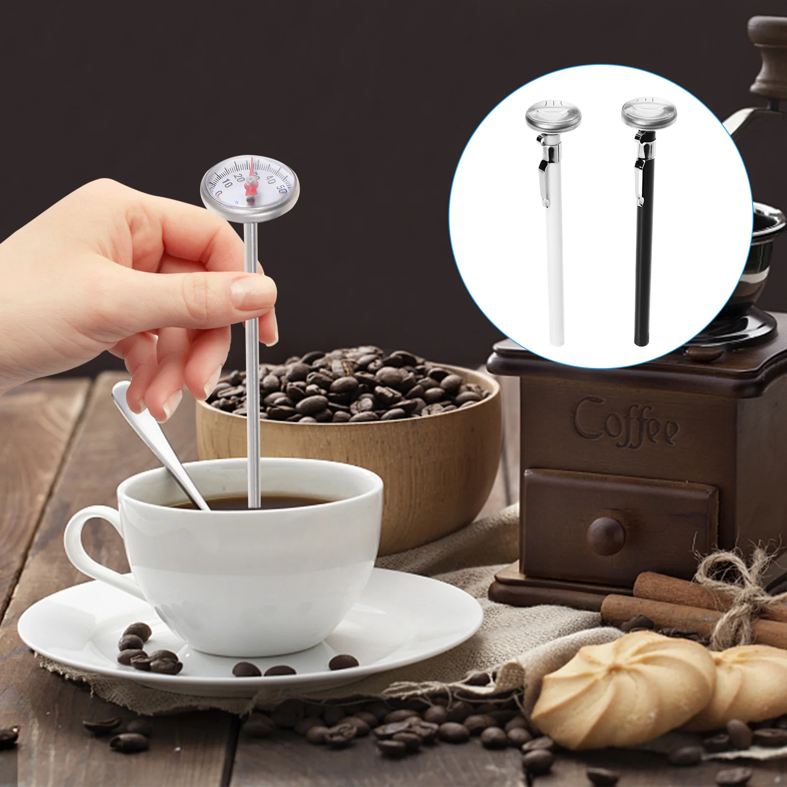 2pcs Water Thermometer Kitchen Food Thermometer For Coffee Espresso Milk Steaming Cooking Tea Baby Bottle Hot Liquid Digital
2pcs Water Thermometer Kitchen Food Thermometer For Coffee Espresso Milk Steaming Cooking Tea Baby Bottle Hot Liquid Digital