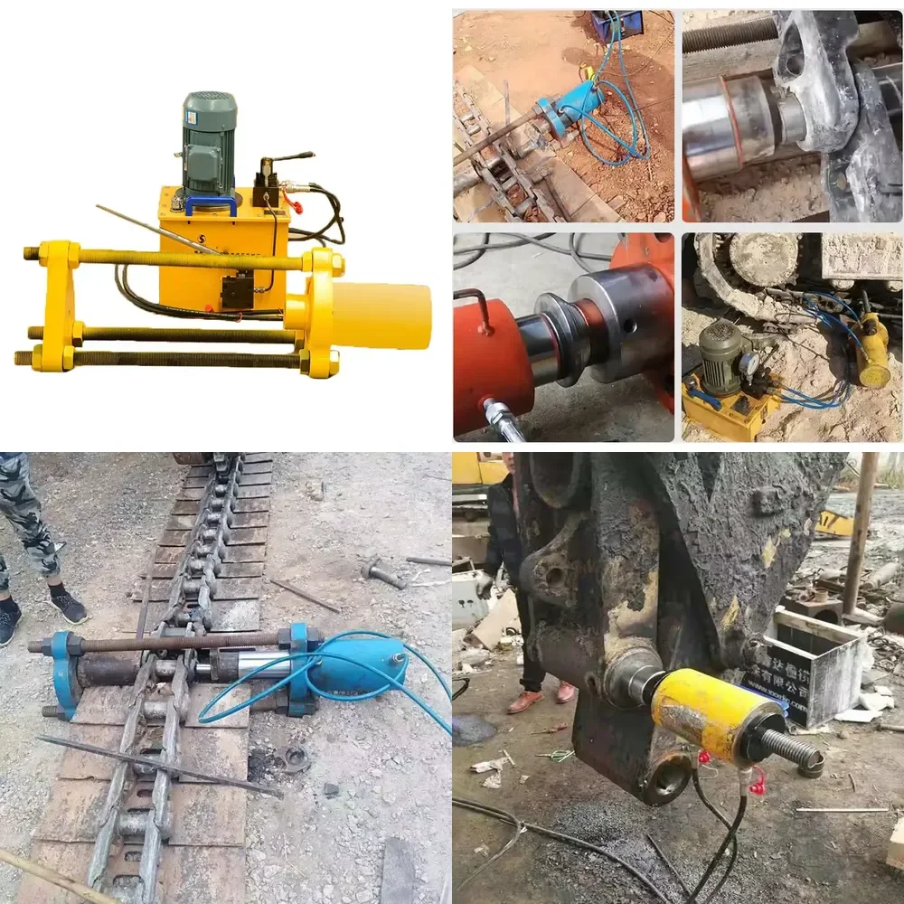 2023 Portable Excavator Track Link Pin Press Machine Hydraulic Tool Pump Engine New Model Essential for Remover
2023 Portable Excavator Track Link Pin Press Machine Hydraulic Tool Pump Engine New Model Essential for Remover
