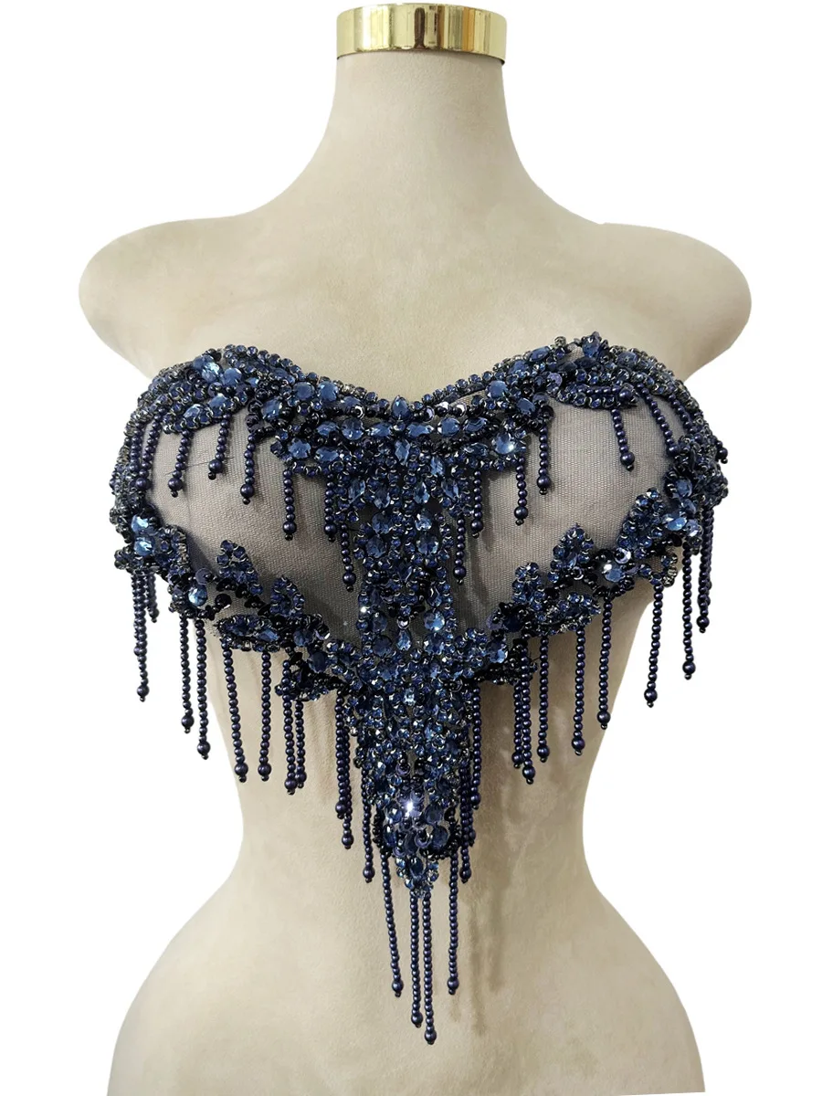 18 Colors Bridal Dress Evening Gowns Sew-on Tassel Trim Accessories Handmade Beads Rhinestone Applique Patches Embellishments
18 Colors Bridal Dress Evening Gowns Sew-on Tassel Trim Accessories Handmade Beads Rhinestone Applique Patches Embellishments