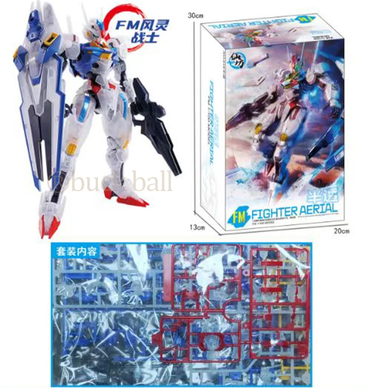 New Fm 1/100 Aerial The Witch From Mercury Assembly Model Half Color Transparent Mecha Pvc Statue Collectible Robot Kits Gifts
New Fm 1/100 Aerial The Witch From Mercury Assembly Model Half Color Transparent Mecha Pvc Statue Collectible Robot Kits Gifts