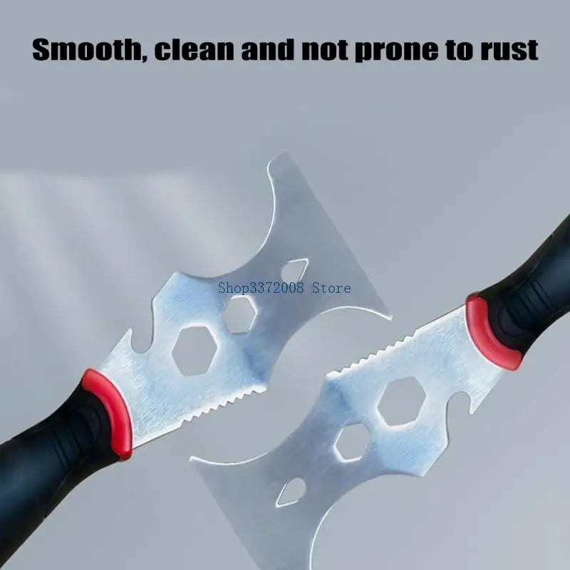 Corrosion Resistant Stainless Steel Multi Purpose Scraper Tool With Lightweight Design Perfect For Camping And Workshop
Corrosion Resistant Stainless Steel Multi Purpose Scraper Tool With Lightweight Design Perfect For Camping And Workshop