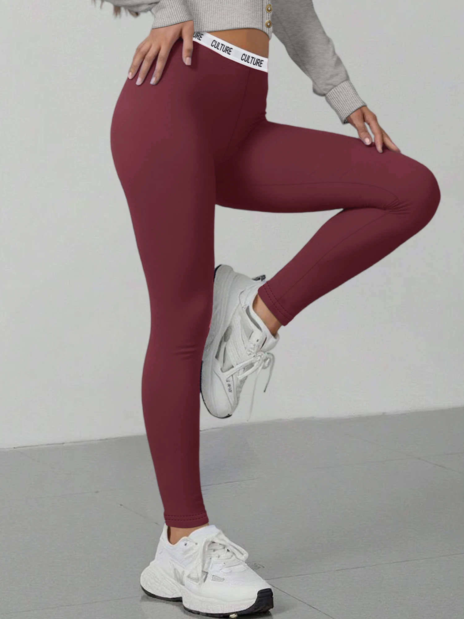 Women High Waist Skinny Pants Solid Color Stretchy Slim Fit Trousers Casual Daily Streetwear All Match Comfort Soft Bottoms
Women High Waist Skinny Pants Solid Color Stretchy Slim Fit Trousers Casual Daily Streetwear All Match Comfort Soft Bottoms