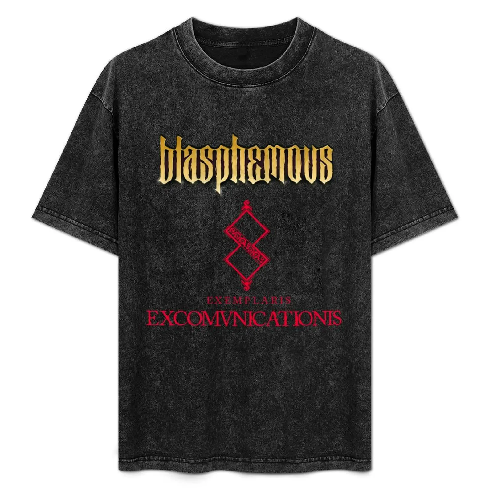 Blasphemous - Exemplaris Excomvnicationis T-Shirt Plus Size Quick Dry Sports Tee
Blasphemous - Exemplaris Excomvnicationis T-Shirt Plus Size Quick Dry Sports Tee