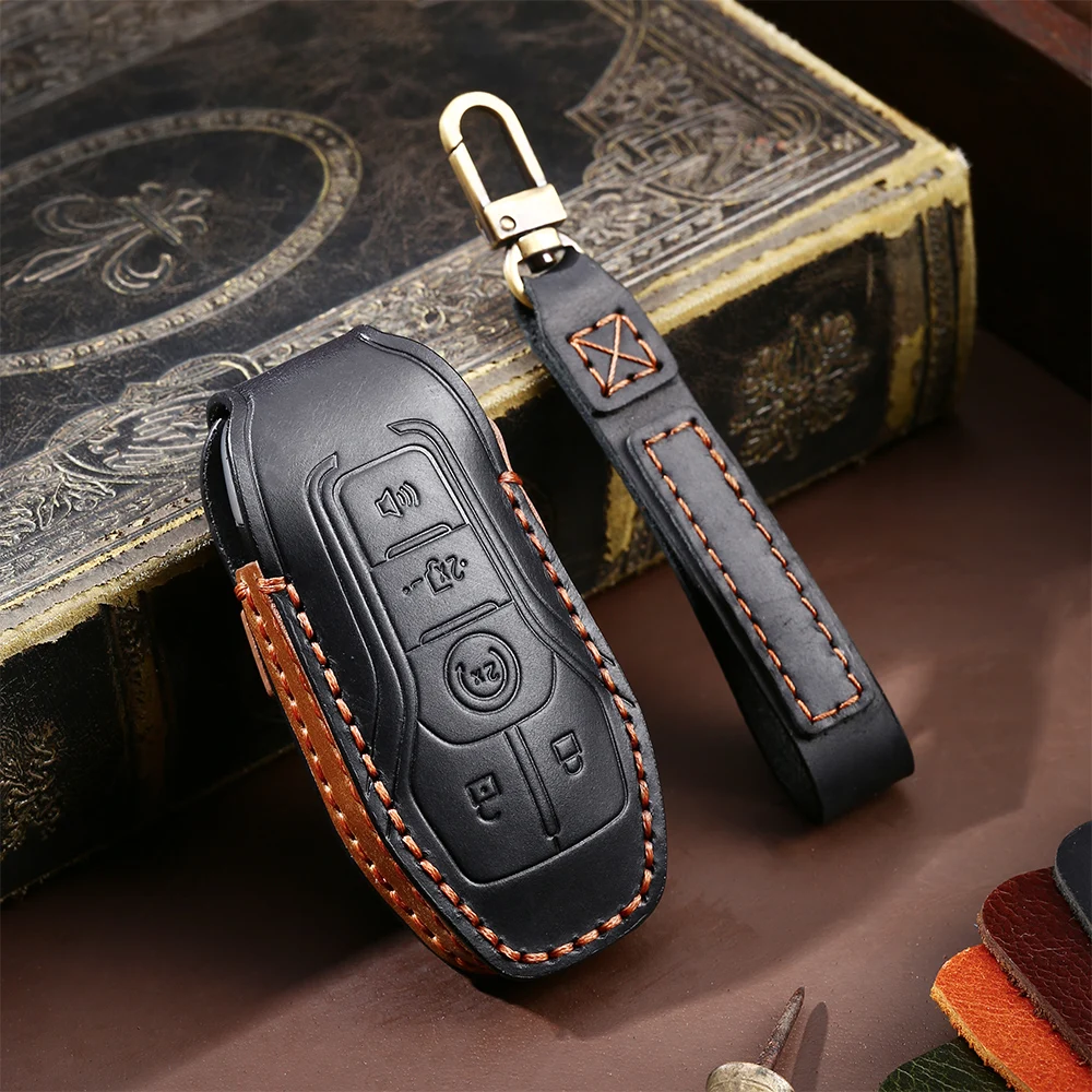 For Ford Ford Fiesta Focus 3 4 Mondeo S-Max Ecosport Kuga Focus Car Key Case Cover Shell Car Remote Key Top Layer Leather
For Ford Ford Fiesta Focus 3 4 Mondeo S-Max Ecosport Kuga Focus Car Key Case Cover Shell Car Remote Key Top Layer Leather