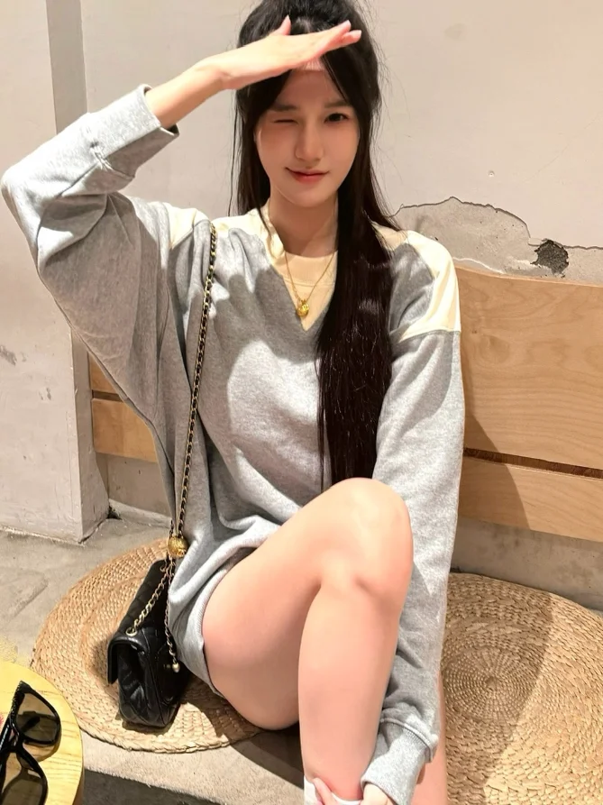 CAVEMPT Oversize round Ne Sweatirt ex Loose Fit Color Blo Heavyweight Cotton Crew Ne Sweatirt for Couples
CAVEMPT Oversize round Ne Sweatirt ex Loose Fit Color Blo Heavyweight Cotton Crew Ne Sweatirt for Couples