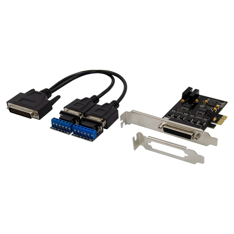 AEE7-Control Card ST335 Pcie X1 17V352 2S Industrial RS232/RS485 Multifunctional Convenient Communication Control Card
AEE7-Control Card ST335 Pcie X1 17V352 2S Industrial RS232/RS485 Multifunctional Convenient Communication Control Card