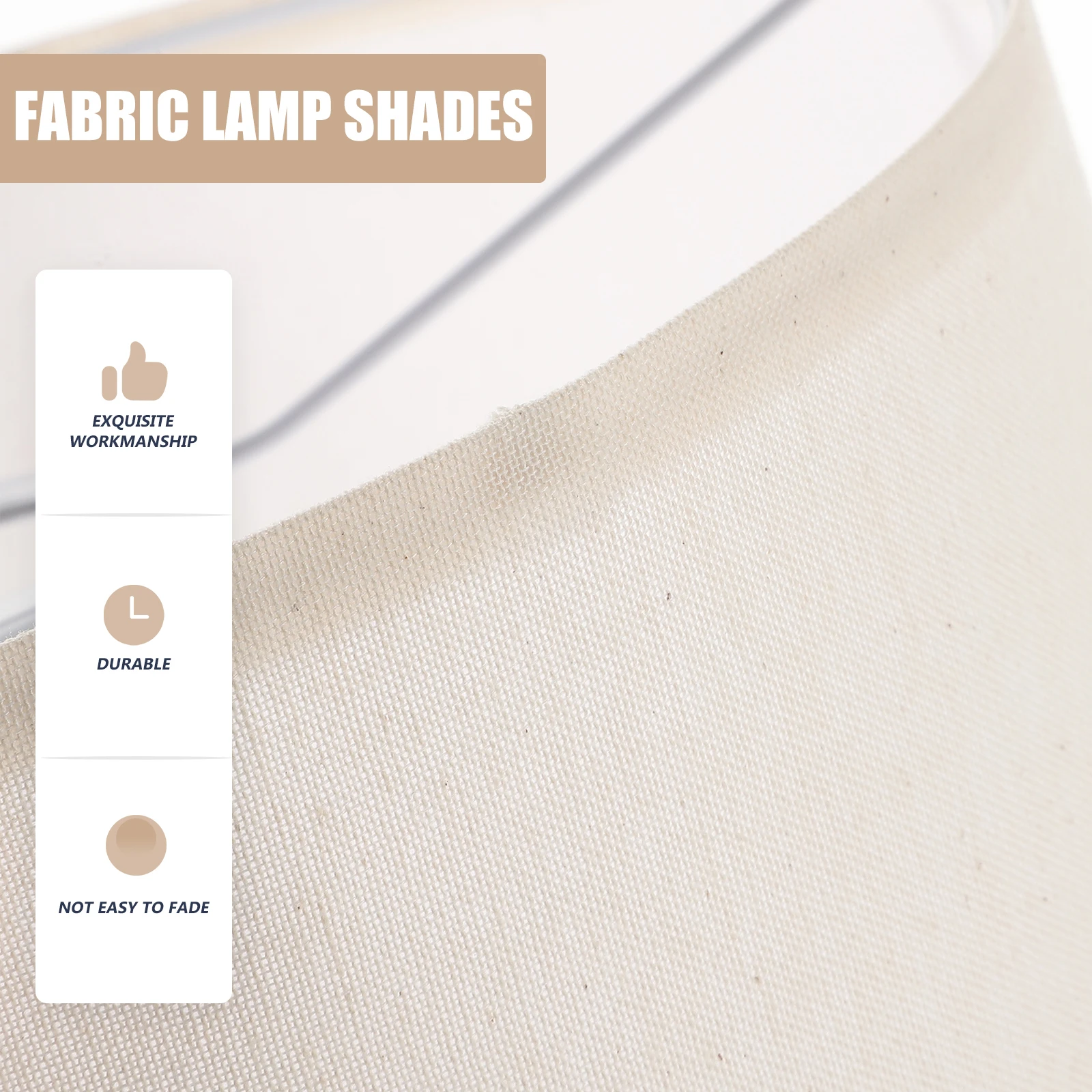 2pcs Linen Lampshade 260x190MM Beige Grey Fabric Table Bedside Lamp Shades Cloth Cover Replacement Lighting Accessories
2pcs Linen Lampshade 260x190MM Beige Grey Fabric Table Bedside Lamp Shades Cloth Cover Replacement Lighting Accessories