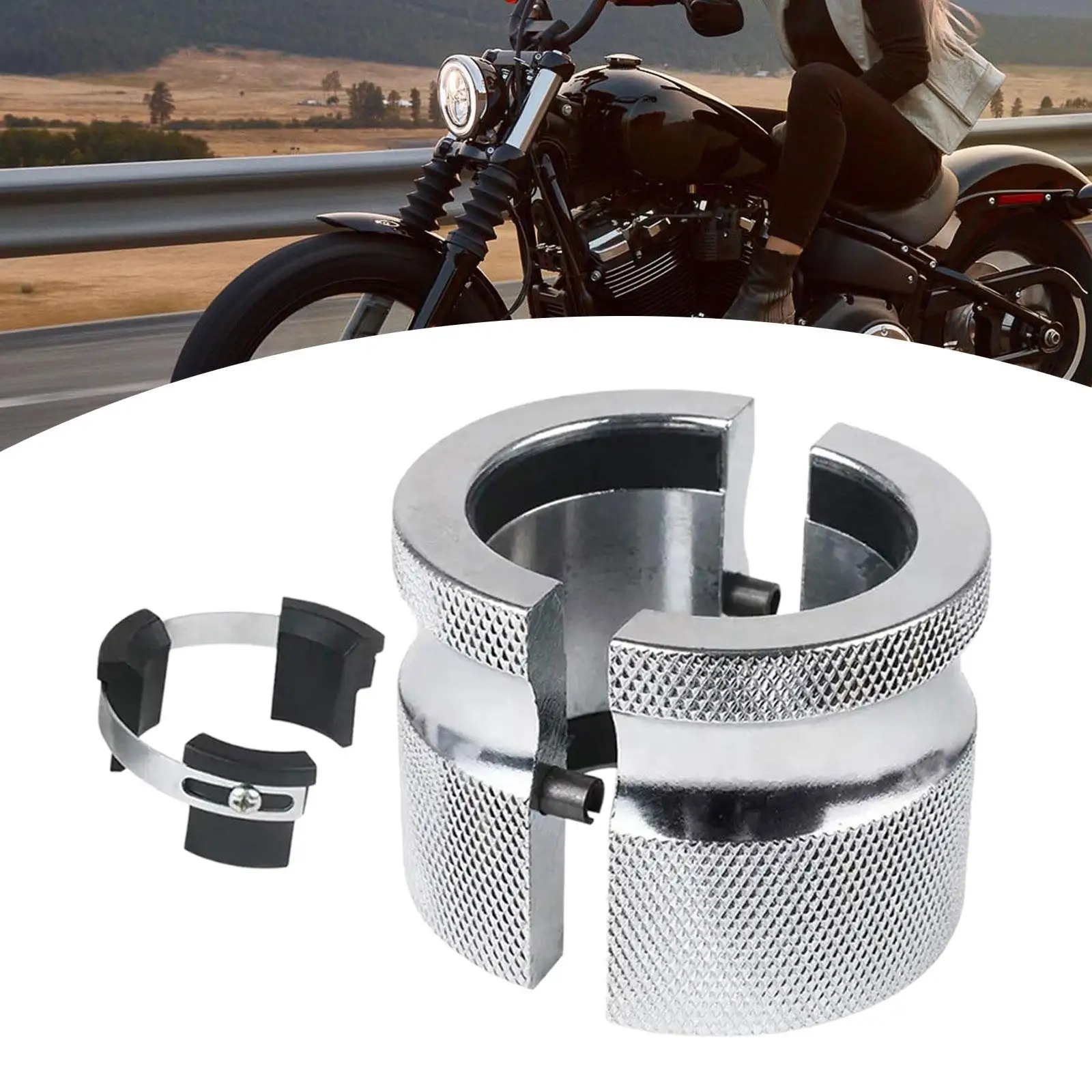 Motorcycle Front Forks Seal Driver for 39mm-45mm Fork Tube Multifunctional Motorbike Accessories Adjustable Installation Tool
Motorcycle Front Forks Seal Driver for 39mm-45mm Fork Tube Multifunctional Motorbike Accessories Adjustable Installation Tool