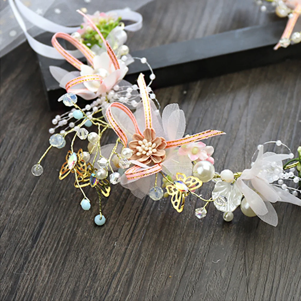 Flower Headband Elegant Beads Cloth Flower Bridal Hair Accessories Wedding Headpiece Prom Party Celebration Headdress
Flower Headband Elegant Beads Cloth Flower Bridal Hair Accessories Wedding Headpiece Prom Party Celebration Headdress
