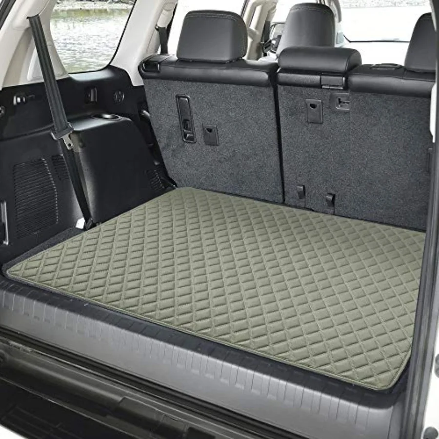 F16501-32 Deluxe Heavy Duty Faux Leather Diamond Pattern Multi-Purpose Automotive Cargo Liner fits most Cars SUVs and Trucks ch
F16501-32 Deluxe Heavy Duty Faux Leather Diamond Pattern Multi-Purpose Automotive Cargo Liner fits most Cars SUVs and Trucks ch