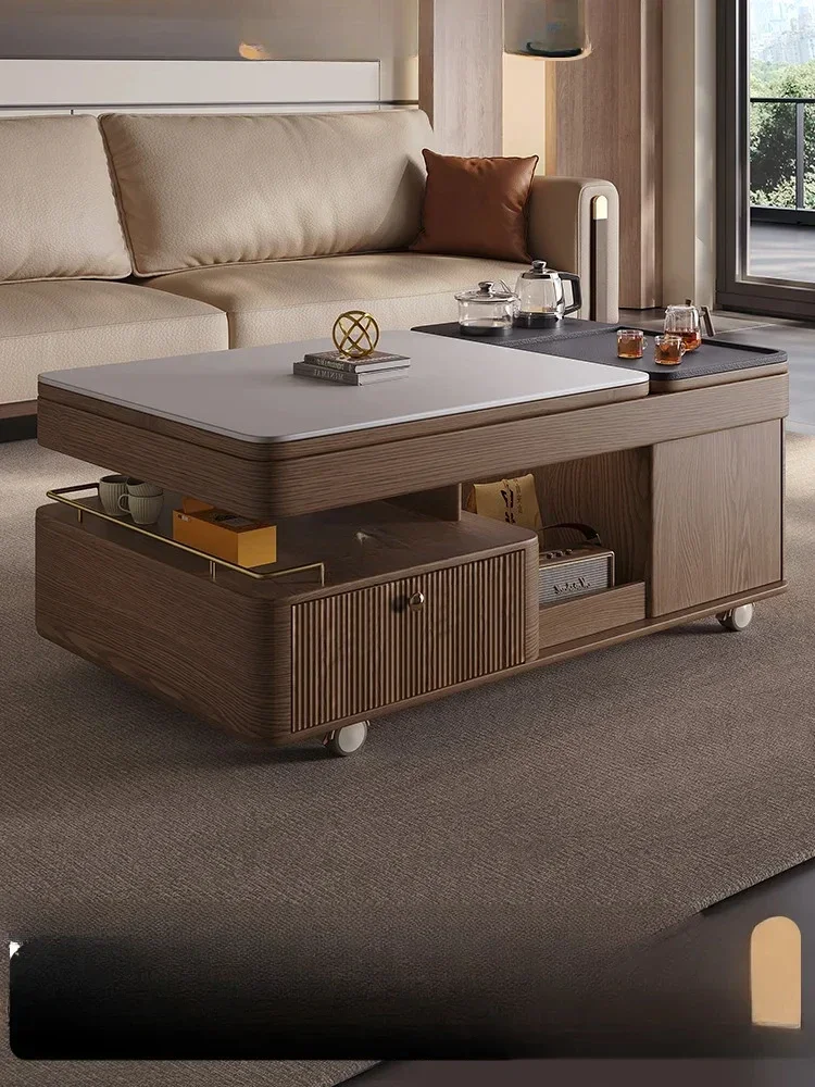 Гостиная домашний современный простой встроенный передвижной журнальный столик
Гостиная домашний современный простой встроенный передвижной журнальный столик