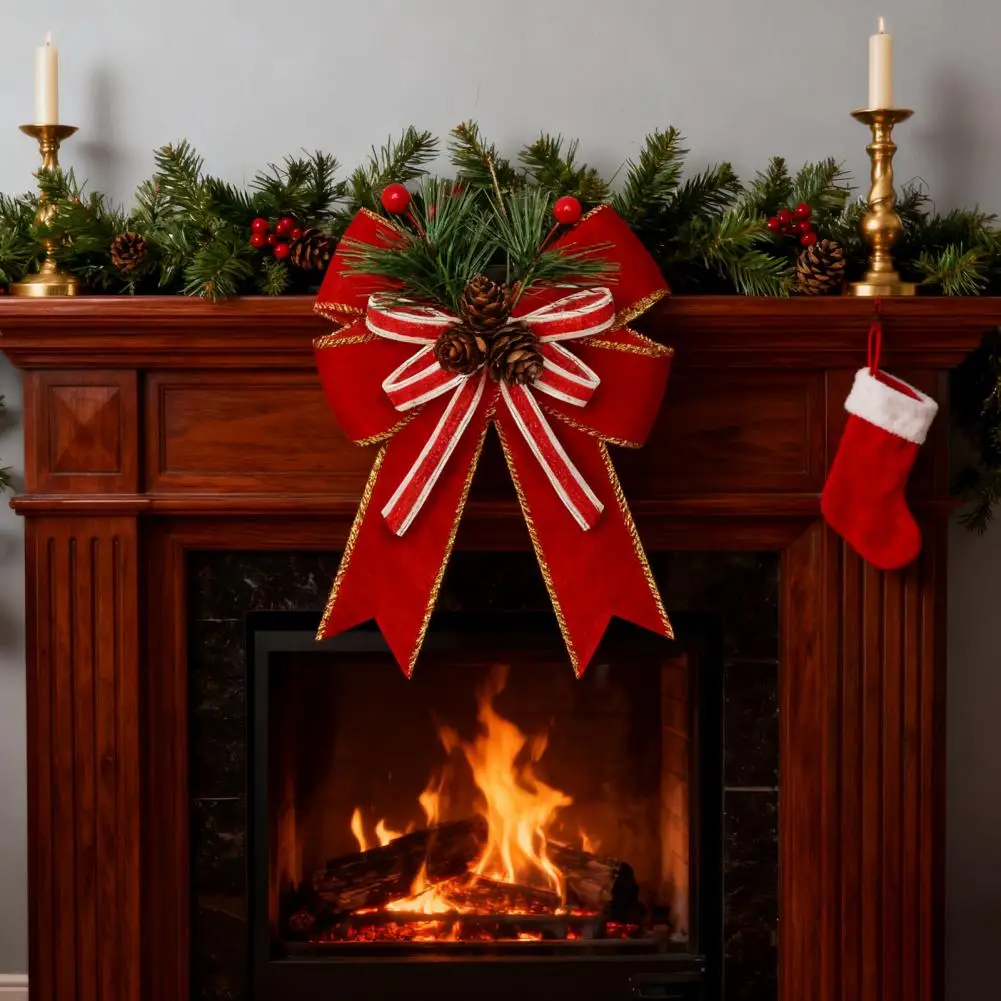 Праздничный декоративный бант с сосновыми шишками Праздничный рождественский клетчатый бант из мешковины с иглами для праздничных поделок Домашний декор
Праздничный декоративный бант с сосновыми шишками Праздничный рождественский клетчатый бант из мешковины с иглами для праздничных поделок Домашний декор