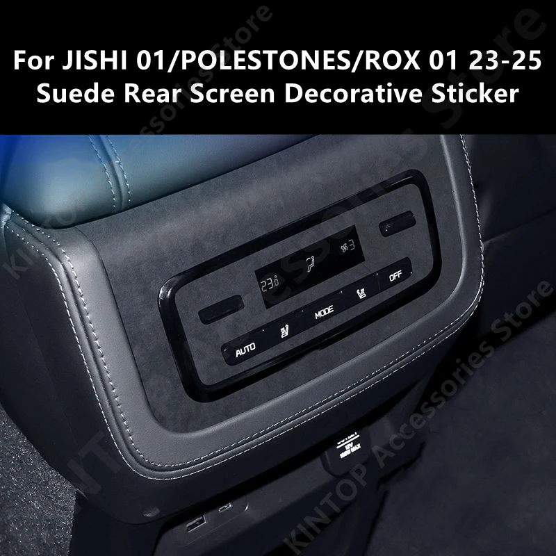 For JISHI 01/POLESTONES/ROX 01 23-25 Suede Rear Screen Decorative Sticker,Interior Decoration Protection Accessories Refit
For JISHI 01/POLESTONES/ROX 01 23-25 Suede Rear Screen Decorative Sticker,Interior Decoration Protection Accessories Refit