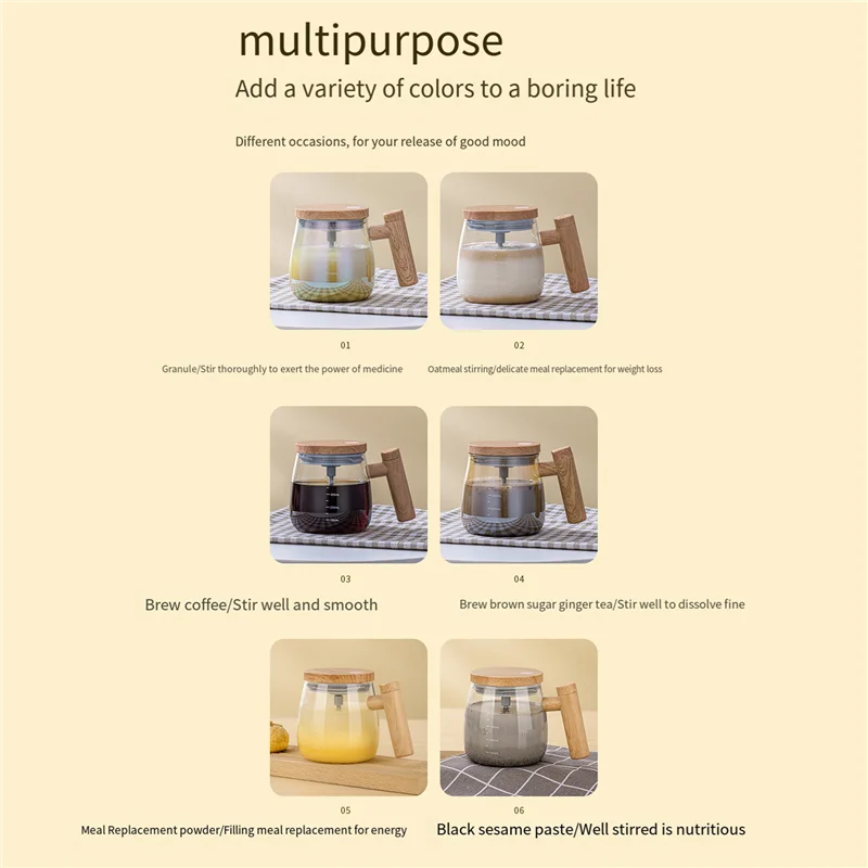 BYBS-2X Self Stirring Mug, Electric High Speed Mixing Cup, Self Stirring Coffee Mug, Glass Automatic Stirring Cup For Coffee
BYBS-2X Self Stirring Mug, Electric High Speed Mixing Cup, Self Stirring Coffee Mug, Glass Automatic Stirring Cup For Coffee