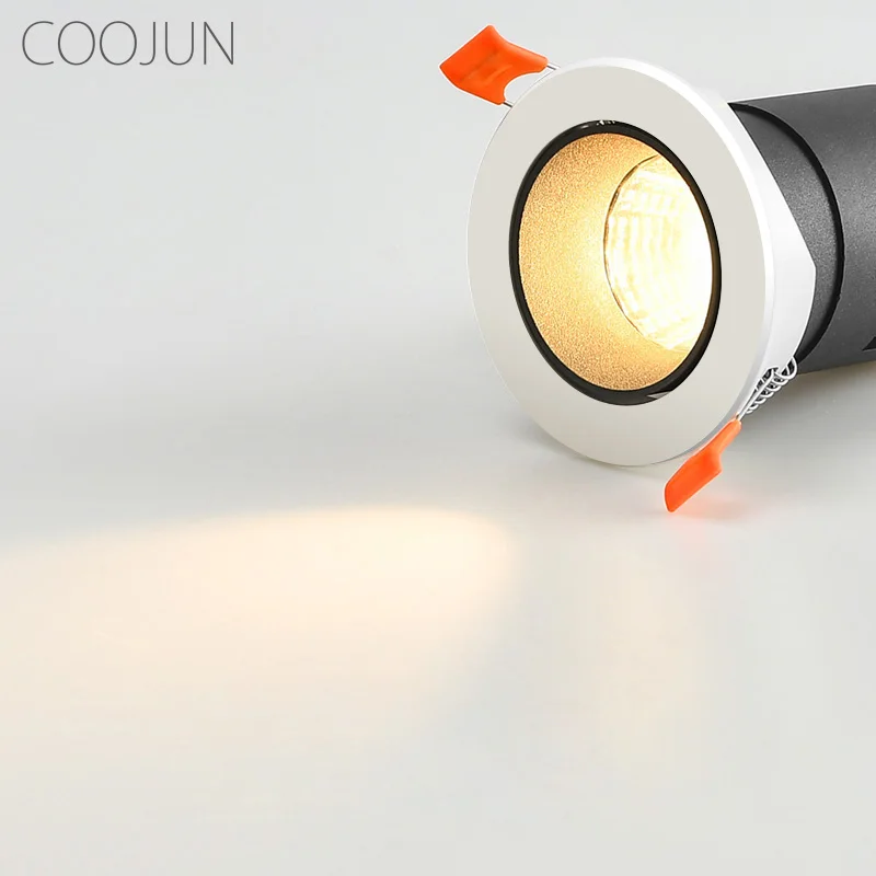 COOJUN LED Downlights Recessed Ceiling Light 7W 12W Deep Anti-glare Spotlights 220V COB Lamp Dimmable Lighting Indoor Home Decor
COOJUN LED Downlights Recessed Ceiling Light 7W 12W Deep Anti-glare Spotlights 220V COB Lamp Dimmable Lighting Indoor Home Decor
