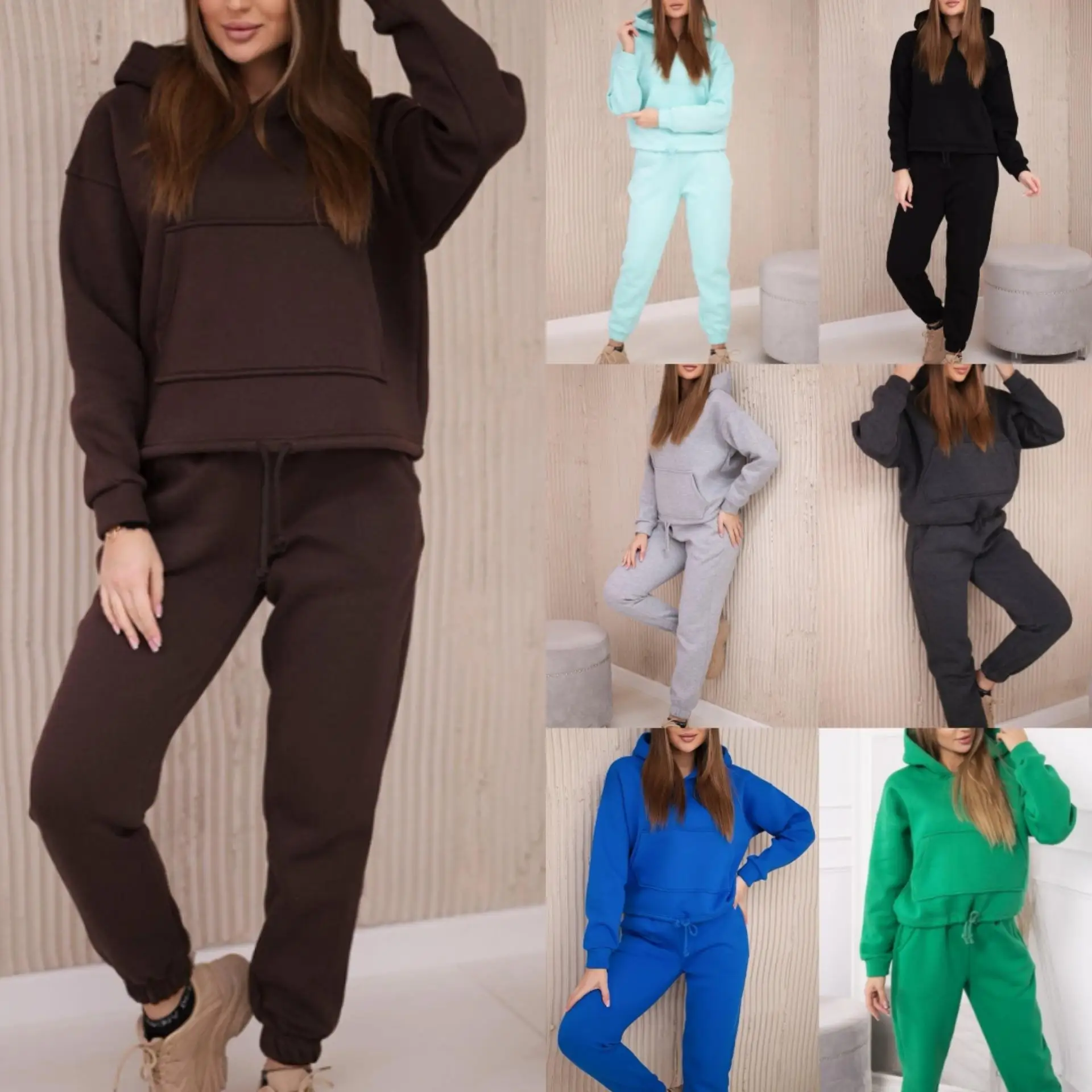 Women's Hooded Sweatshirt And Woolen Sweater Set Sports Long Sleeve Winter Fashion Three-Piece Set Commute Style Pure Color
Women's Hooded Sweatshirt And Woolen Sweater Set Sports Long Sleeve Winter Fashion Three-Piece Set Commute Style Pure Color