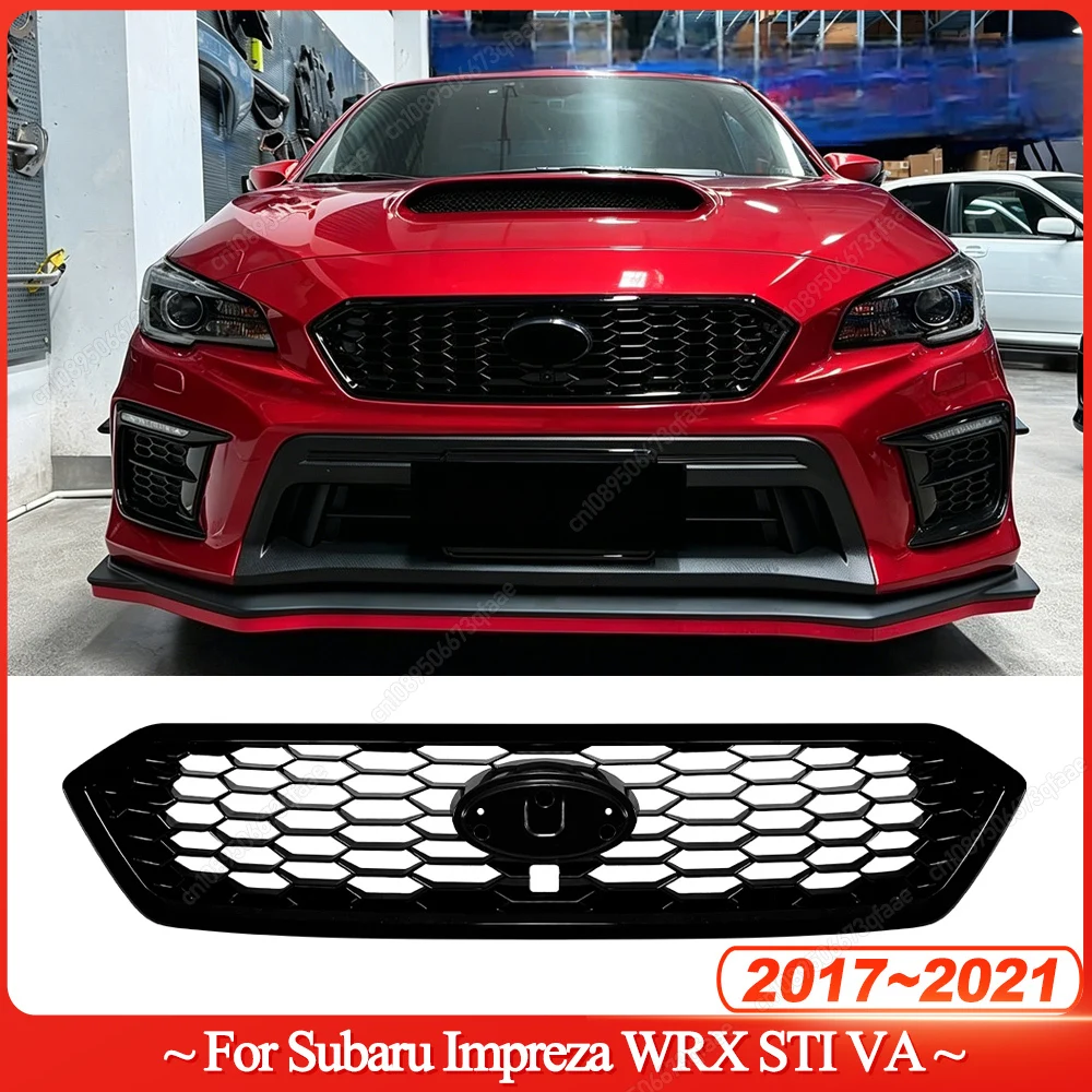 Car Front Bumper Grille For Subaru Impreza WRX STI VA 2017-2021 Gloss Black Racing Grilles Honeycomb Grill Cover Bodykits Tuning
Car Front Bumper Grille For Subaru Impreza WRX STI VA 2017-2021 Gloss Black Racing Grilles Honeycomb Grill Cover Bodykits Tuning