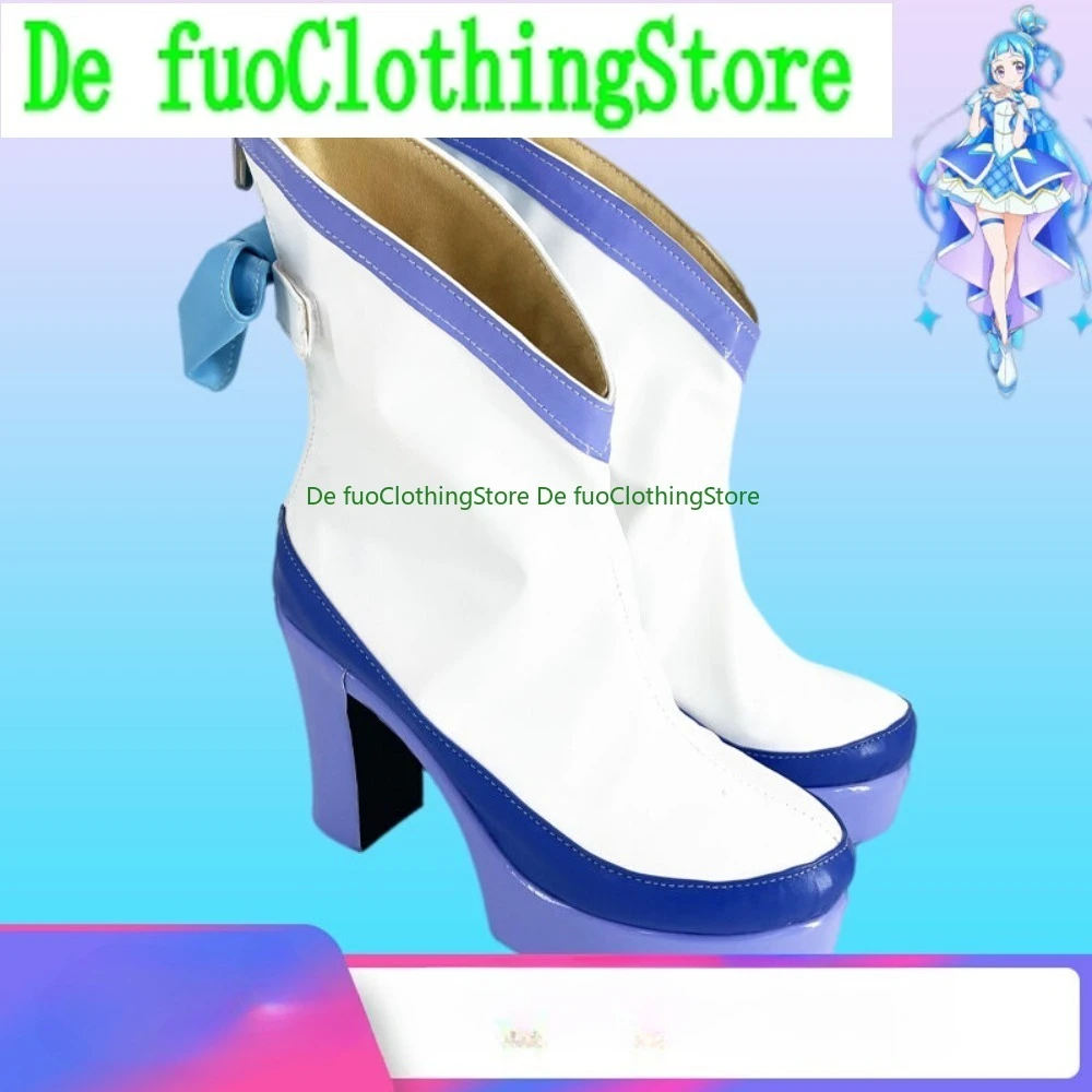 Shoes Game Beautiful Nana Aokaze Role Playing Women's Shoes Boots Costume Game Anime Halloween Stage Customization
Shoes Game Beautiful Nana Aokaze Role Playing Women's Shoes Boots Costume Game Anime Halloween Stage Customization