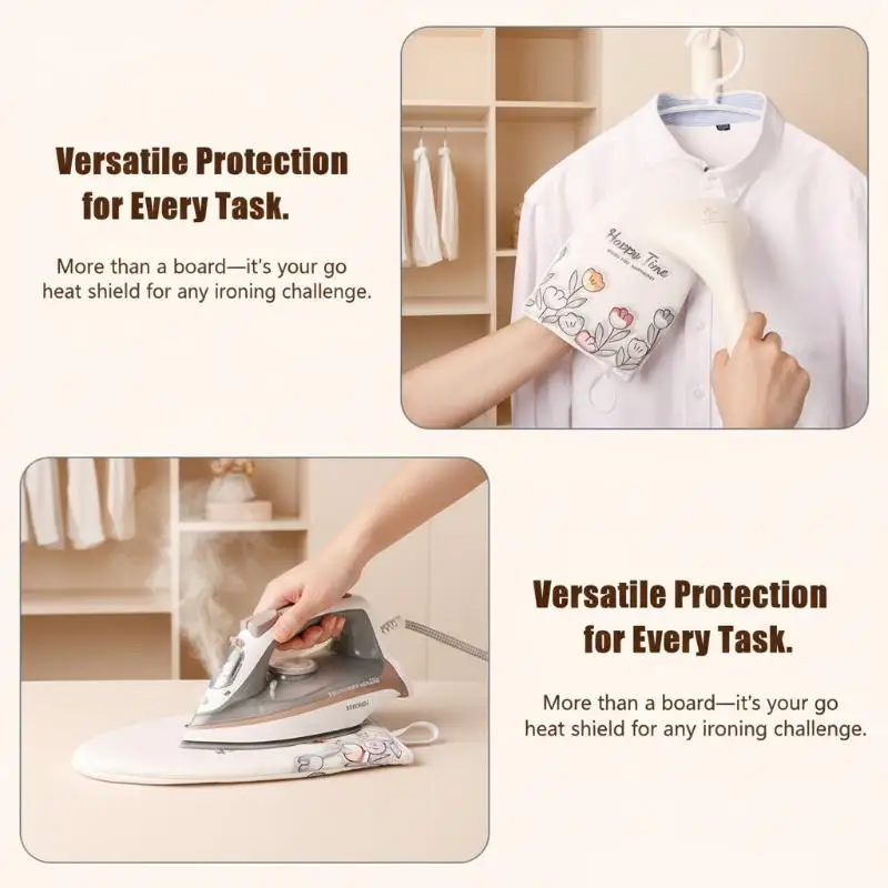 2/1PC Washable Ironing Board Mini Anti-scald Handheld Iron Pad Cover Gloves Heat-resistant Household Insulated Handheld Ironing
2/1PC Washable Ironing Board Mini Anti-scald Handheld Iron Pad Cover Gloves Heat-resistant Household Insulated Handheld Ironing