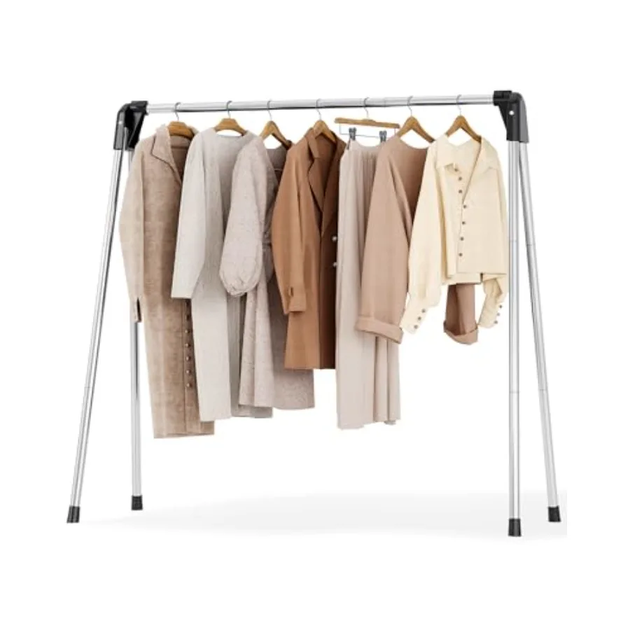 Clothes Drying Rack Foldable, Stainless Steel Laundry Drying Rack Collapsible, Clothes Hanger for Sweater Baby Clothes Towel fo
Clothes Drying Rack Foldable, Stainless Steel Laundry Drying Rack Collapsible, Clothes Hanger for Sweater Baby Clothes Towel fo