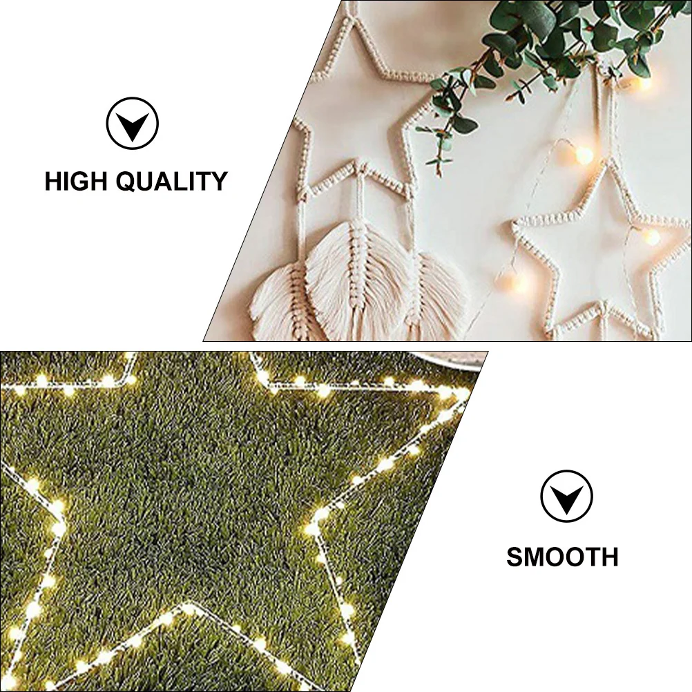 3Pcs Metal Dream Catcher Rings Star Shape DIY Macrame Hoop Accessories for Wedding Party Decoration Macrame Hoop
3Pcs Metal Dream Catcher Rings Star Shape DIY Macrame Hoop Accessories for Wedding Party Decoration Macrame Hoop