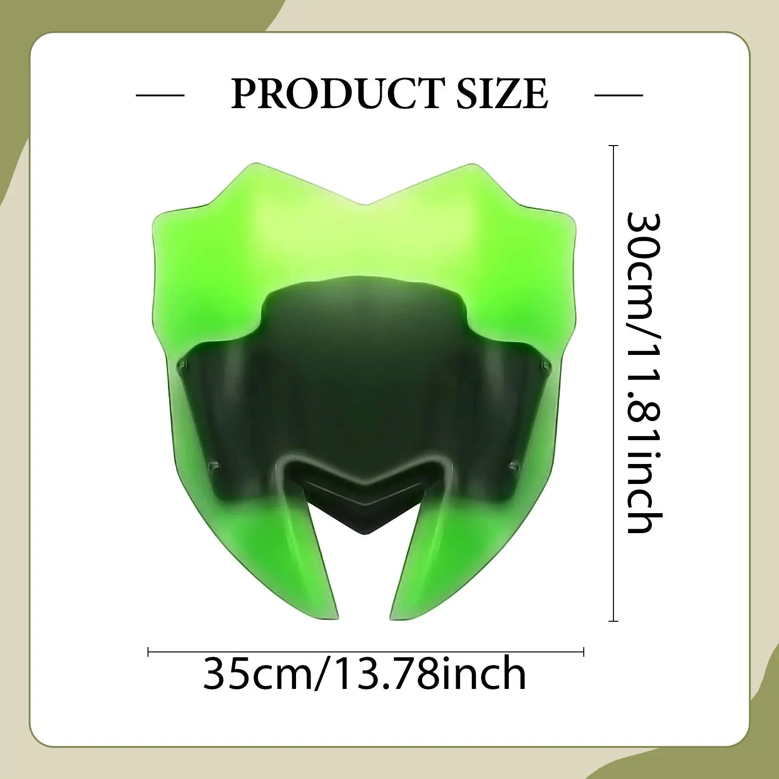 PC Crafted Motorcycle Windshield Front Mount Repair Accessory for Z900 Sport Models
PC Crafted Motorcycle Windshield Front Mount Repair Accessory for Z900 Sport Models
