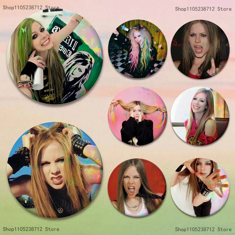 Singer A-Avril R-Ramona Button Pin Bright Printed Icon Gift For Friends Badge Collar Brooch Lapel Pin Metal
Singer A-Avril R-Ramona Button Pin Bright Printed Icon Gift For Friends Badge Collar Brooch Lapel Pin Metal