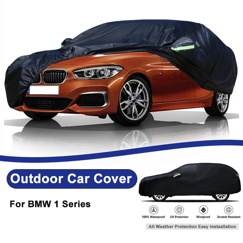 Outdoor Full Car Cover For BMW 1 Series with Reflective Strips Waterproof Snowproof Dustproof UV Protection Auto Accessories
Outdoor Full Car Cover For BMW 1 Series with Reflective Strips Waterproof Snowproof Dustproof UV Protection Auto Accessories