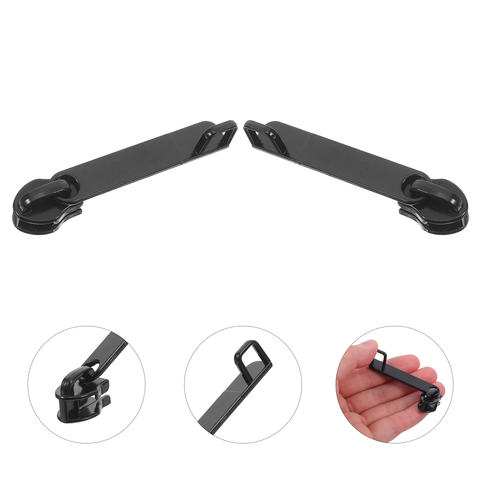 6pcs Suitcase Slider Zinc Alloy Double Sided Zipper Head Replacement Parts Luggage Jacket Repair Kit
6pcs Suitcase Slider Zinc Alloy Double Sided Zipper Head Replacement Parts Luggage Jacket Repair Kit
