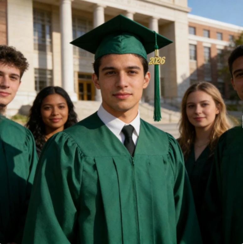 Новый комплект академической мантии 2026 года: Американская выпускная мантия для взрослых, мантия бакалавра, полный комплект для получения степени.
Новый комплект академической мантии 2026 года: Американская выпускная мантия для взрослых, мантия бакалавра, полный комплект для получения степени.