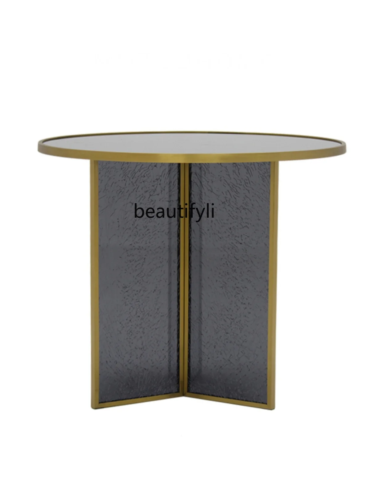 Modern Design Creative Fashion Art Glass round Dining Table Minimalist Coffee Table Small Apartment Villa
Modern Design Creative Fashion Art Glass round Dining Table Minimalist Coffee Table Small Apartment Villa