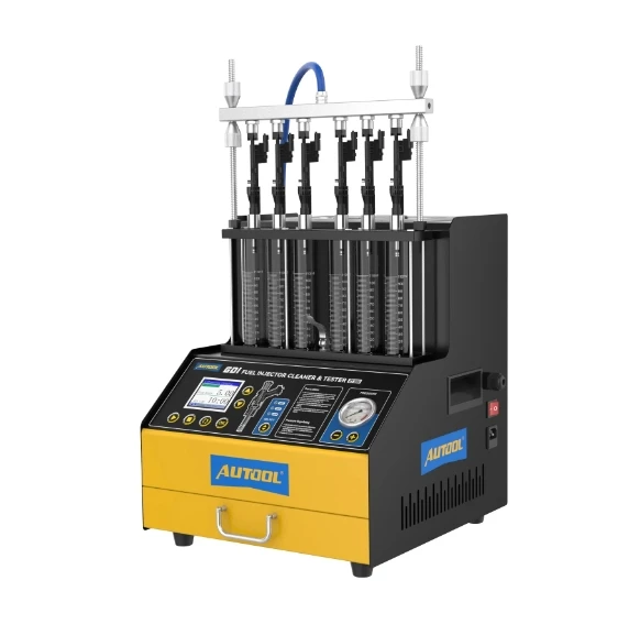 AUTOOL CT500 GDI EFI FEI Fuel Injector Cleaner & Tester Machine 6 Cylinders Fuel Injector Cleaner Tester for Car & Motorcycle
AUTOOL CT500 GDI EFI FEI Fuel Injector Cleaner & Tester Machine 6 Cylinders Fuel Injector Cleaner Tester for Car & Motorcycle
