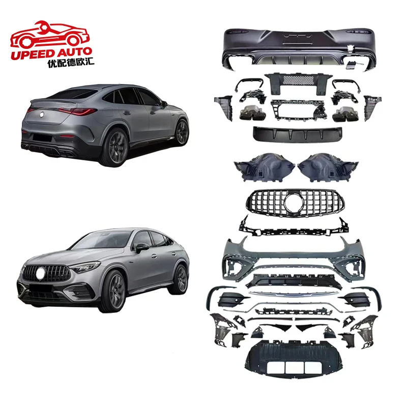Suitable for Factory Hot Selling Car Parts Facelift Body Kit GLC C254 X254 2024- Change to GLC63 Coupe.
Suitable for Factory Hot Selling Car Parts Facelift Body Kit GLC C254 X254 2024- Change to GLC63 Coupe.