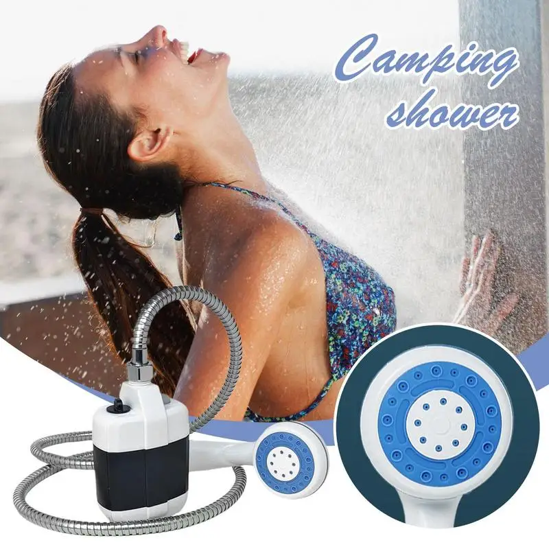 Portable Camping Shower Outdoor Shower Pump Handheld Rechargeable Pet Washing Device For Travel Hiking Beach Showering Equipment
Portable Camping Shower Outdoor Shower Pump Handheld Rechargeable Pet Washing Device For Travel Hiking Beach Showering Equipment