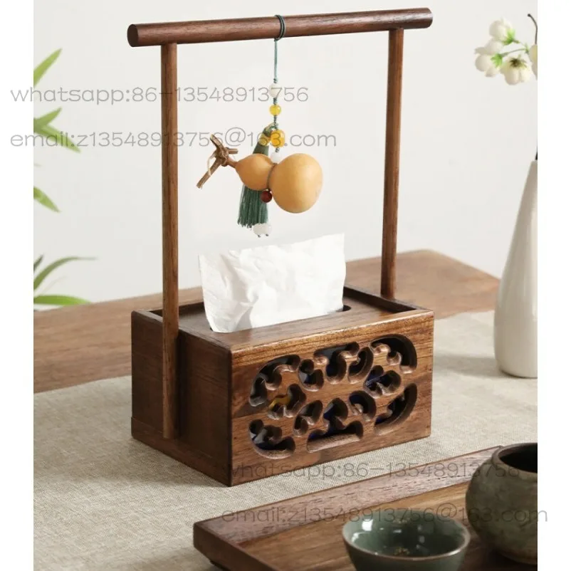 Living Room New Chinese Paper Box Medieval Solid Wood Zen Paper Box Tea Table Retro High-end Light Luxury Paper Towel Box
Living Room New Chinese Paper Box Medieval Solid Wood Zen Paper Box Tea Table Retro High-end Light Luxury Paper Towel Box