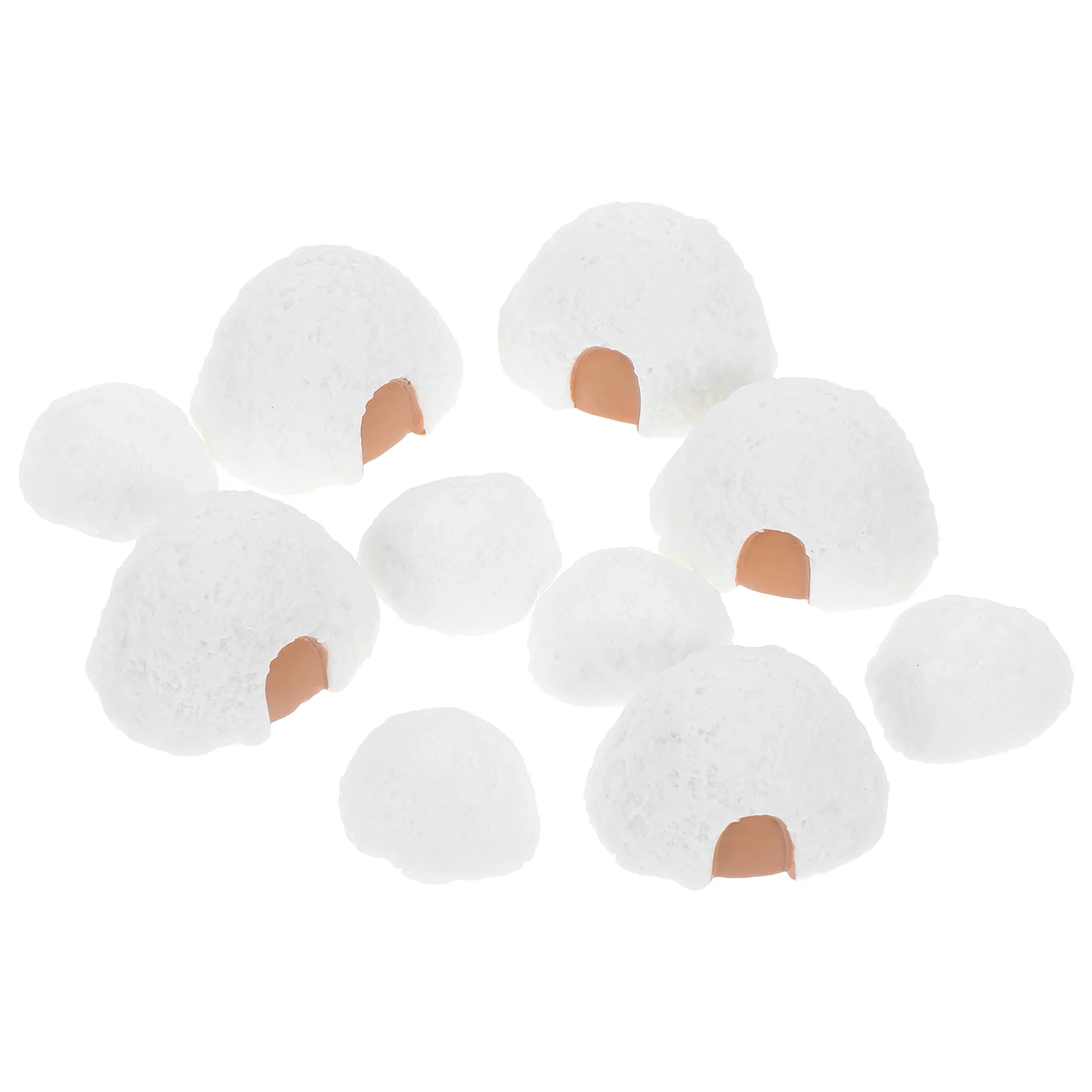 10 Pcs Micro-landscape Igloo Decorations Artificial Christmas Glass Fairy Gardens Figurine Ornament
10 Pcs Micro-landscape Igloo Decorations Artificial Christmas Glass Fairy Gardens Figurine Ornament