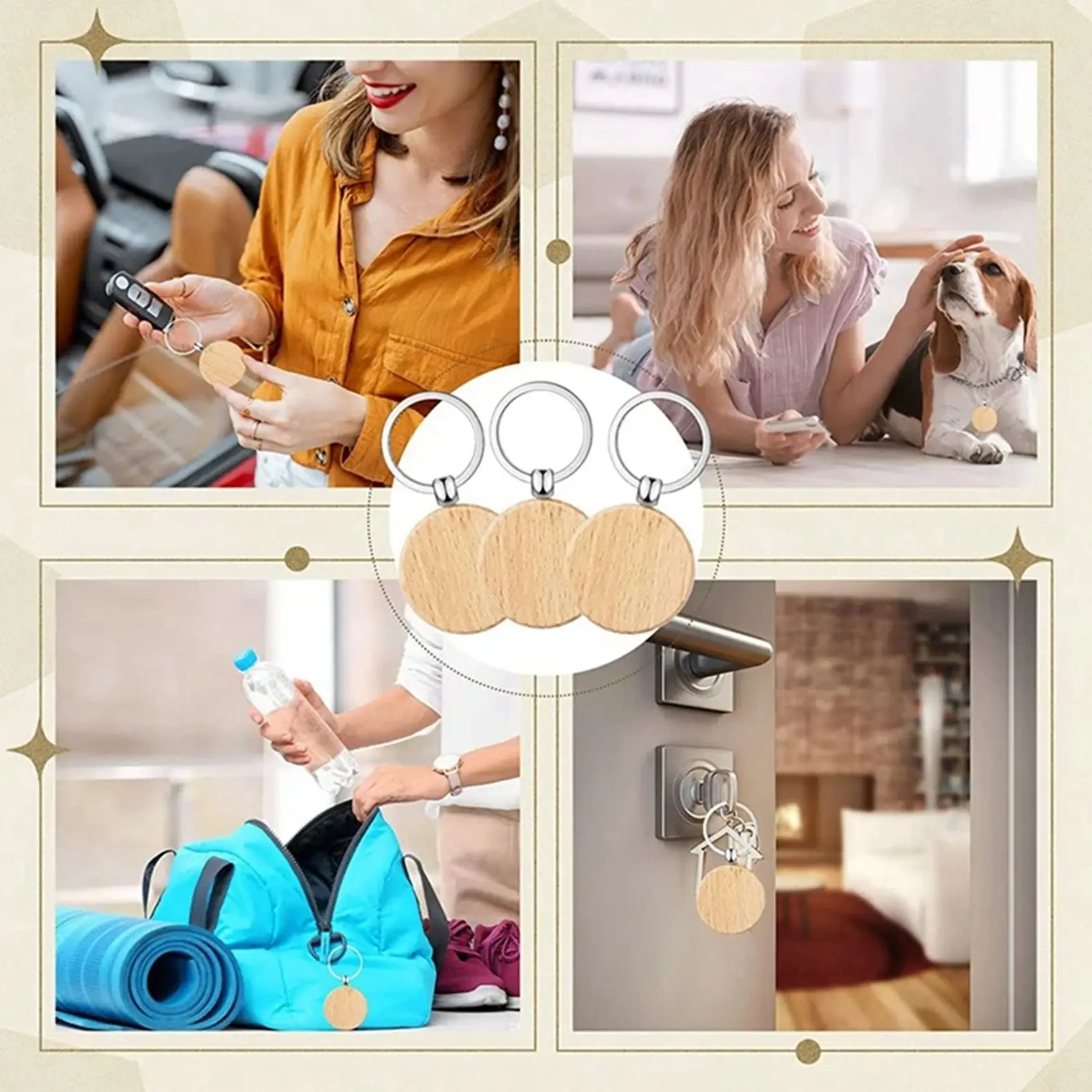 Набор из 120 заготовок круглых деревянных брелоков TFTP для самостоятельного изготовления, деревянные брелоки-подвески, можно гравировать, подарки своими руками
Набор из 120 заготовок круглых деревянных брелоков TFTP для самостоятельного изготовления, деревянные брелоки-подвески, можно гравировать, подарки своими руками