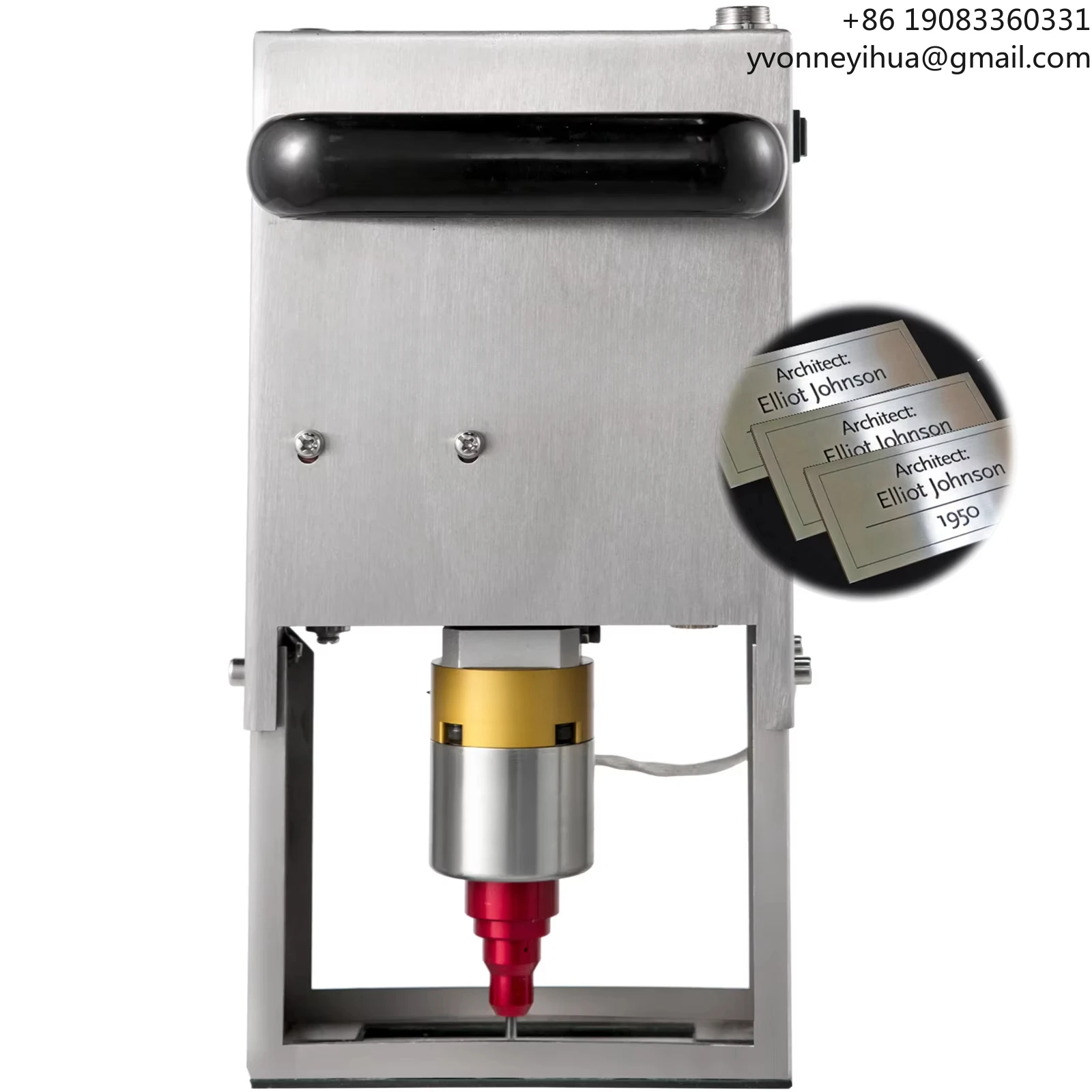 Handheld Electric Marking Machine Nameplate Marking Machine 70 X 20 Mm For Car Chassis
Handheld Electric Marking Machine Nameplate Marking Machine 70 X 20 Mm For Car Chassis