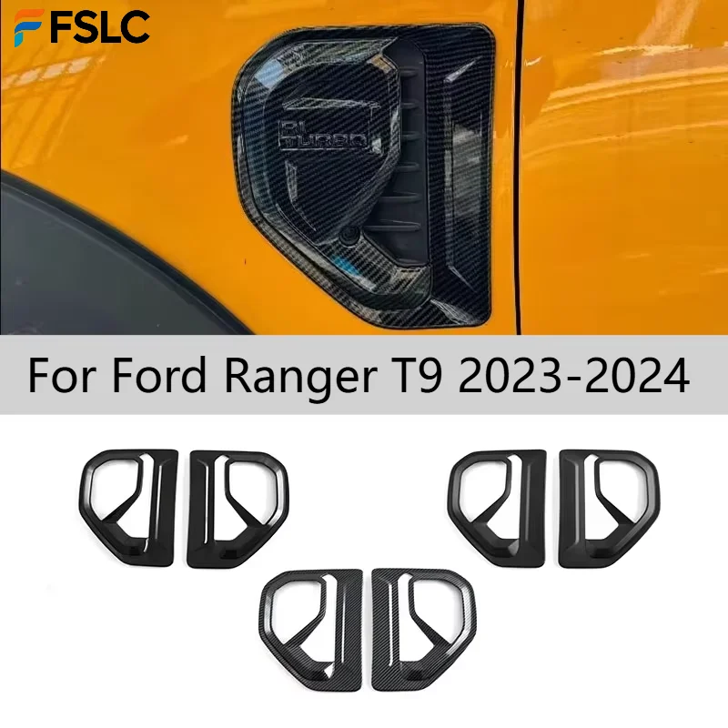 For Ford Ranger T9 2023-2024 Carbon Fiber Interior Accessories Front Side Fender Trim Side Impact Modification Parts
For Ford Ranger T9 2023-2024 Carbon Fiber Interior Accessories Front Side Fender Trim Side Impact Modification Parts