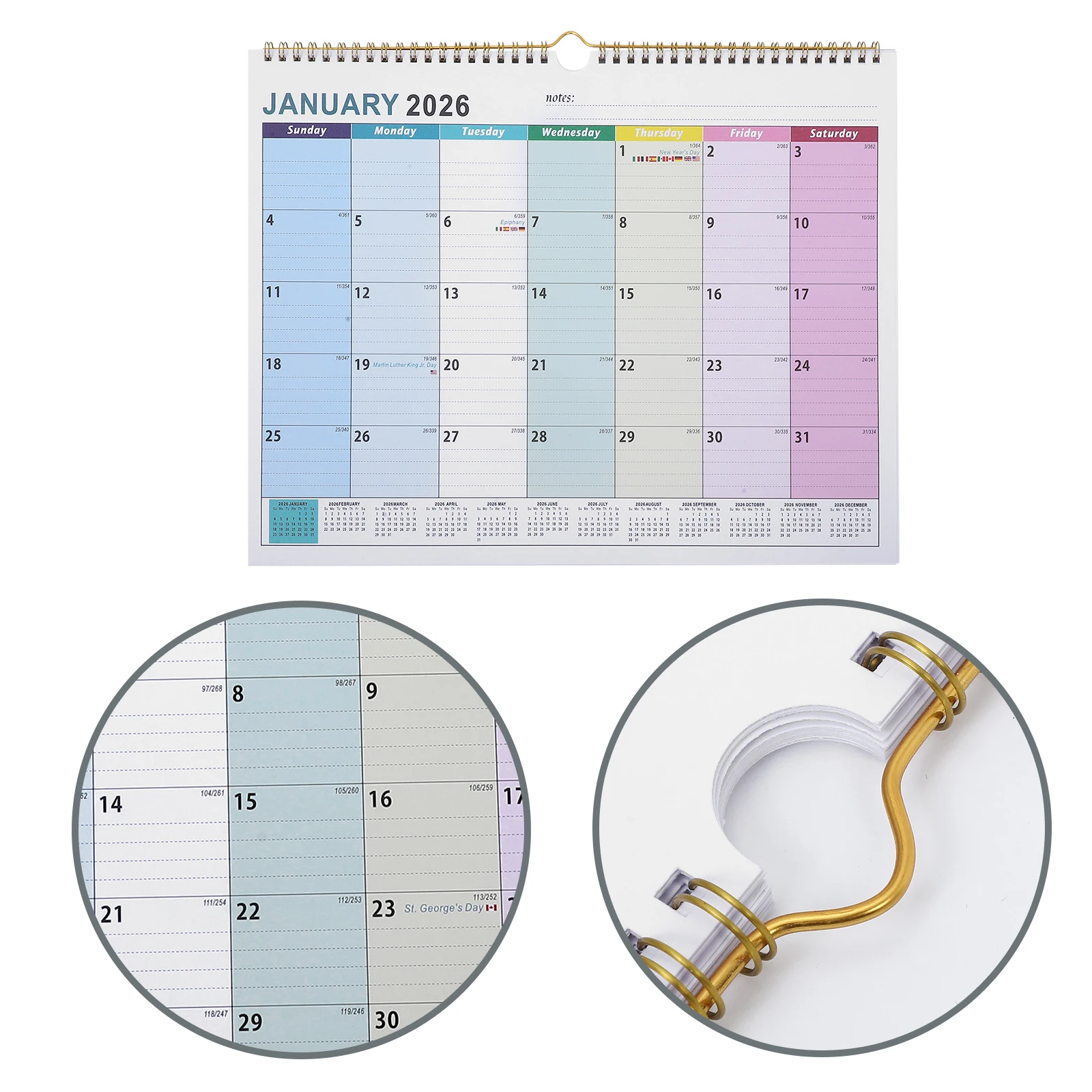18-Month 2025-2026 Large Paper Planner For Home Office School Wall Hanging Holiday Organizer Monthly Scheduling Event Calendar
18-Month 2025-2026 Large Paper Planner For Home Office School Wall Hanging Holiday Organizer Monthly Scheduling Event Calendar